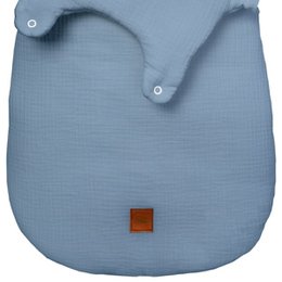 SAC DE NOUS NOUS EN MOUSSELINE BIO TOG Bleu Bébé M