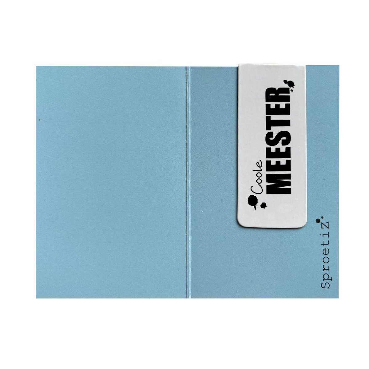 Lesezeichen in Geschenkkarte – Master