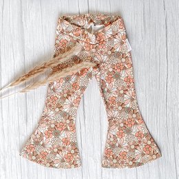 Pantalon Évasé Fleur Joyeuse