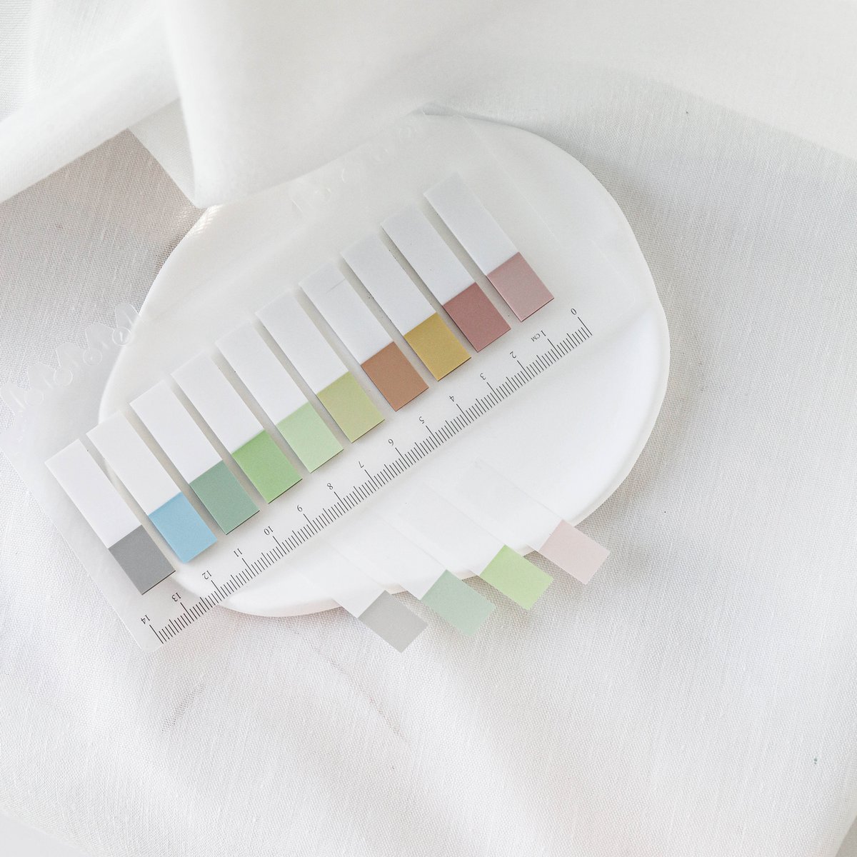Meadow Mist | Ordinate Haftnotizen | Sticky Notes Pastell | Sticky Notes | Index Tabs | Sticky Notes Transparent | Sticky Tabs | Book Tabs | Annotating Tabs | Klebezettel Schule | Büro | 200 Stücke