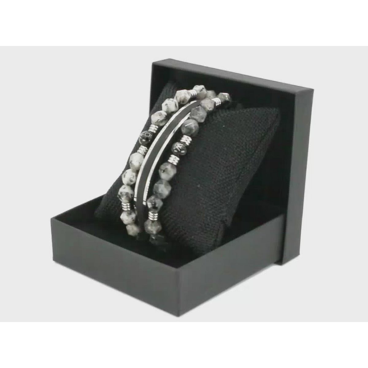 Beaded bracelet 8mm - Bonatti collection