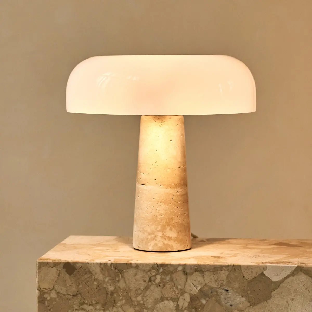 Emily travertijnlamp
