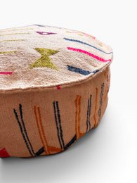 Bodenkissen - Colorful Line Round - Tahla