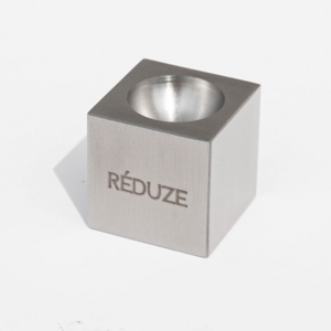 Incense stick holder - stainless steel cube (new)