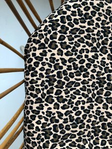 Velvet Meets Gold,Fitted sheet crib - Panther brown