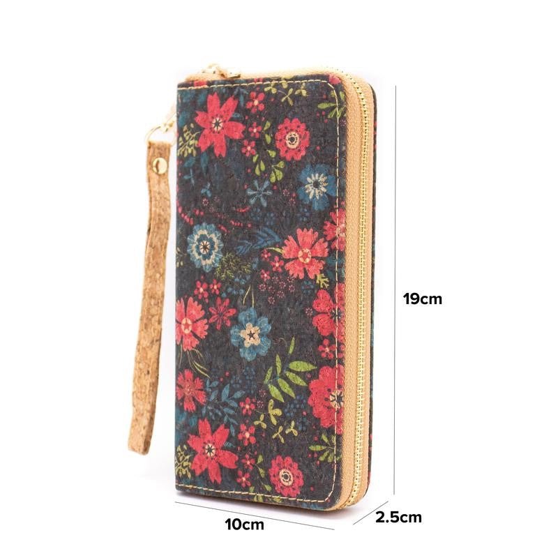 green-goose Cork Damen-Geldbörse – Galaxy