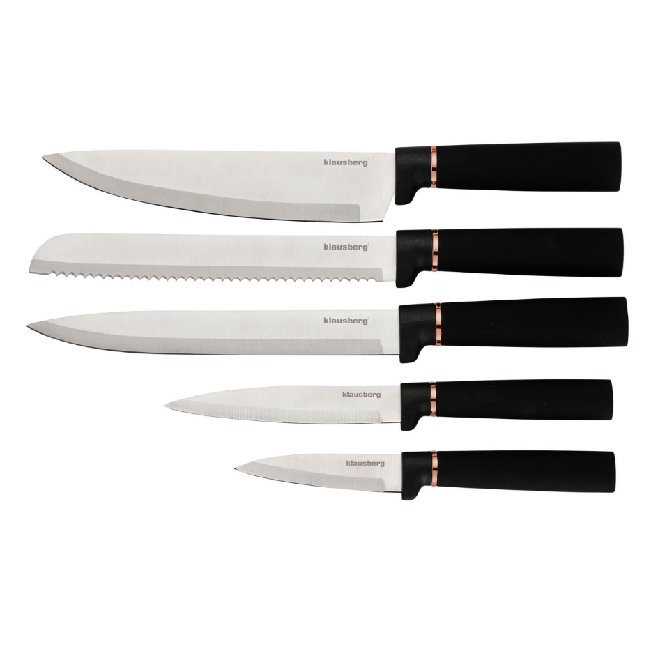 Ensemble de couteaux avec planches Klausberg 10/1