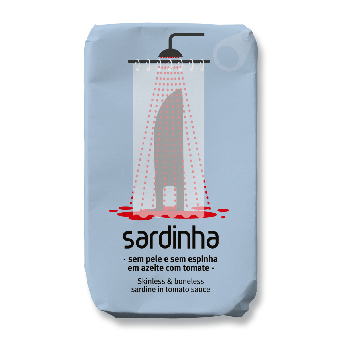 Skinless  boneless sardine with tomato in olive oil