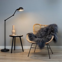 WOOOL Sheepskin - Icelandic Dark Gray CURLY