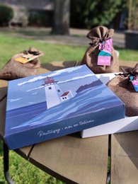 Reusable chalkboard gift box © Voyage collection