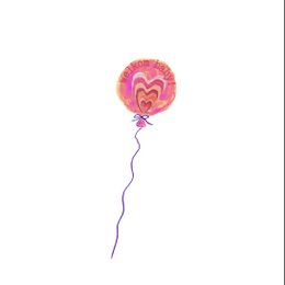 Kort Pink Baby Ballon
