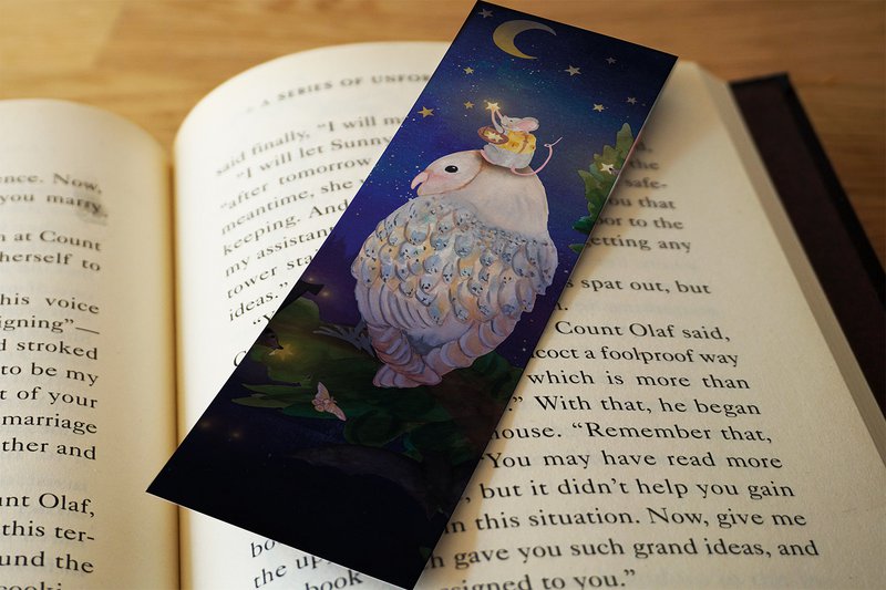 Bookmark Muisje who hangs stars