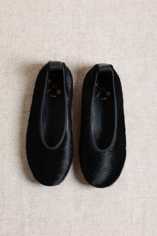 SONIA BLACK – Ballerina's van ponyhaar