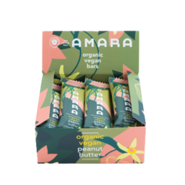 Organic vegan peanut butter in a pack of 12. Made with natural ingredients, this peanut butter is a healthy snack option.