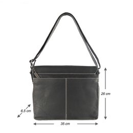 Umhängetasche Herren - Umhängetasche Damen - Leder Umhängetasche Leder - Briefträgertasche Leder - 3 Farben Leder