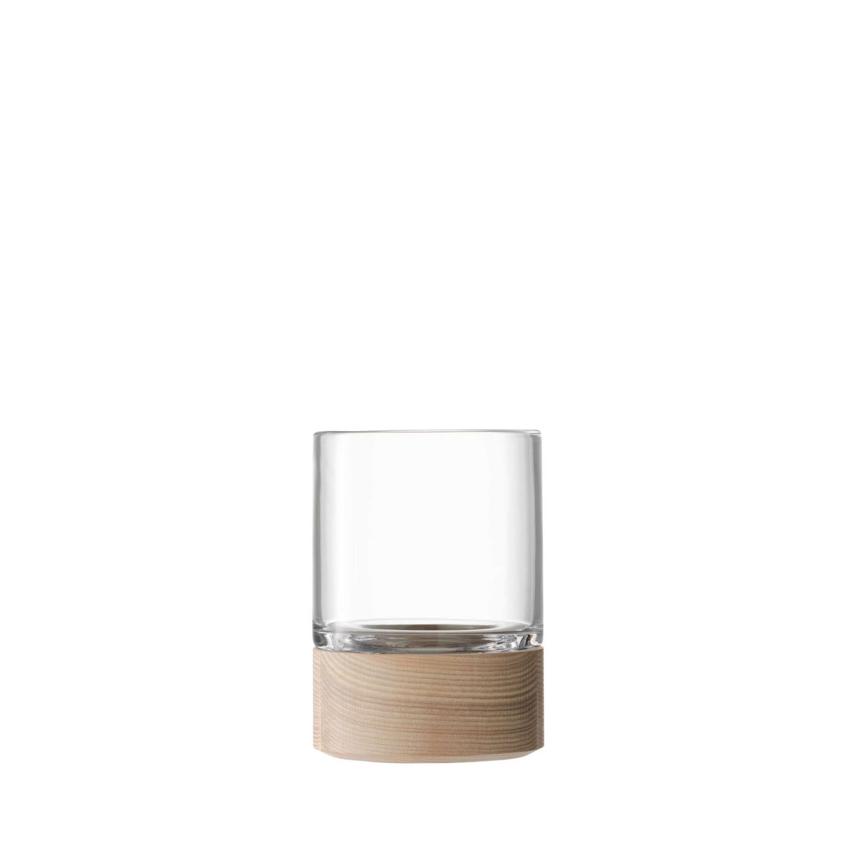 L.S.A. - Lotta Vase oder Candlestick 18 cm - transparent
