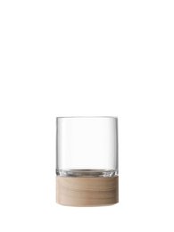 L.S.A. - Lotta Vase oder Candlestick 18 cm - transparent
