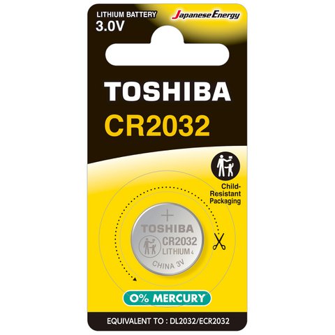 Stapel Toshiba CR2032