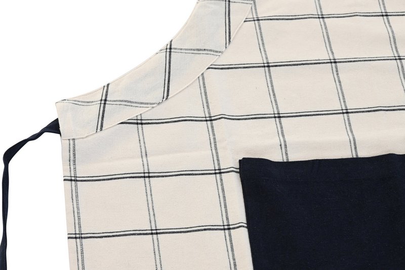 APRON SET 2 COTTON 70X1X85 200GSM, CHECKS PC201918