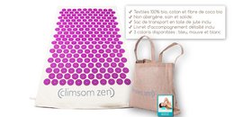 Acupressure mat, 100% organic textiles CLIMSOM Zen