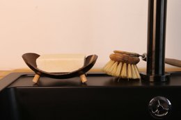 Piatto di sapone di cocco