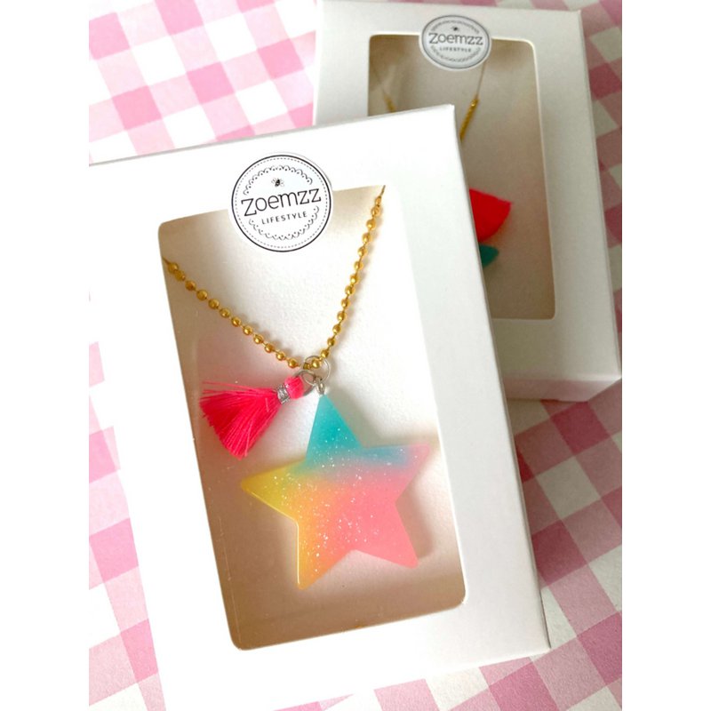 Star rainbow | Children's necklace