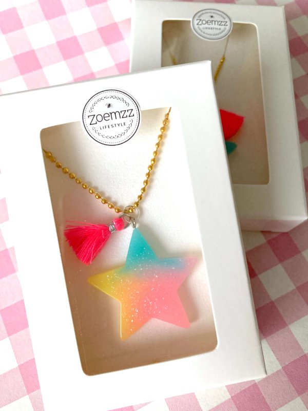 Star rainbow | Children's necklace
