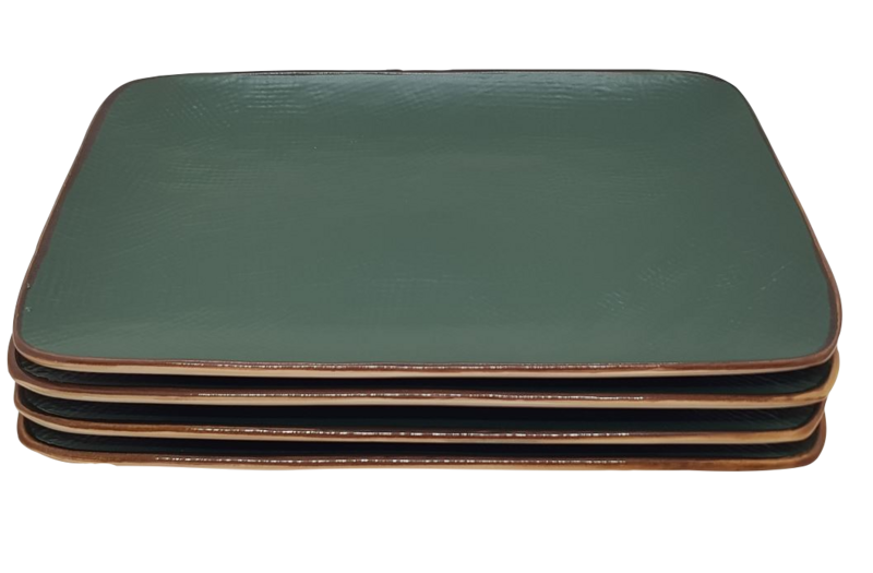 Rectangular Plate Green 28cm * 19.5cm