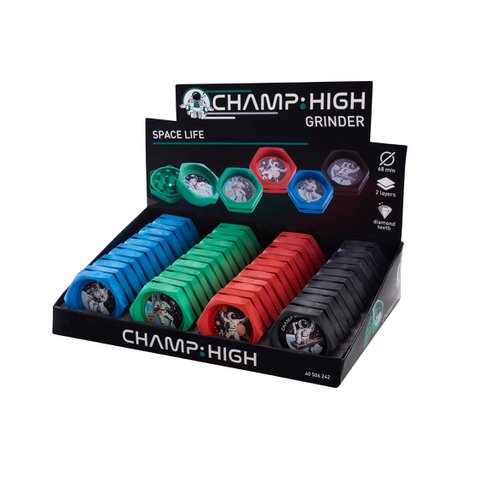 24-piece spice grinder display - Astronauts