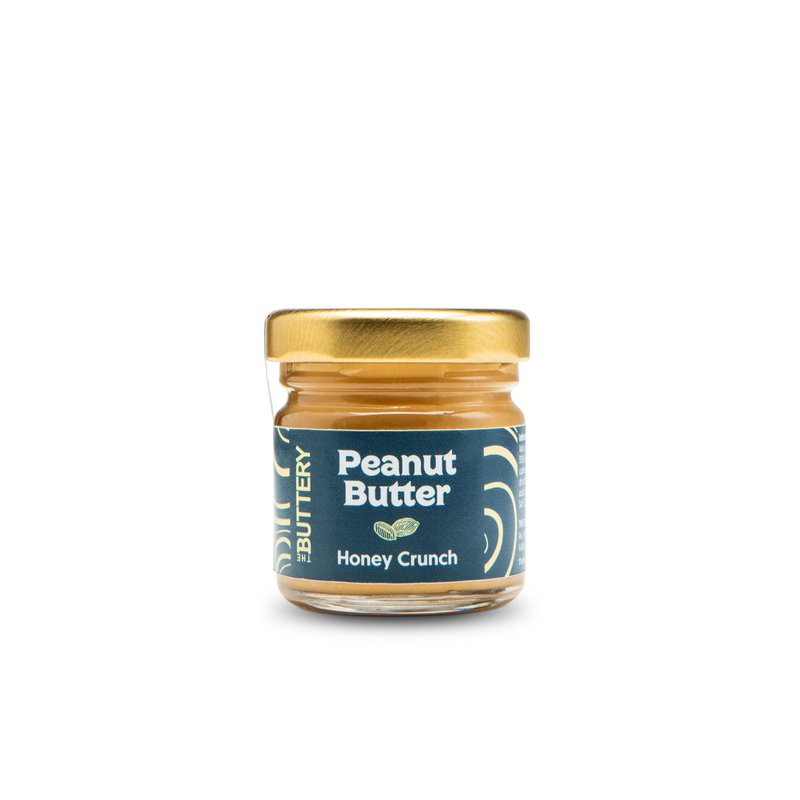 Erdnussbutter mit Honig-Crunch