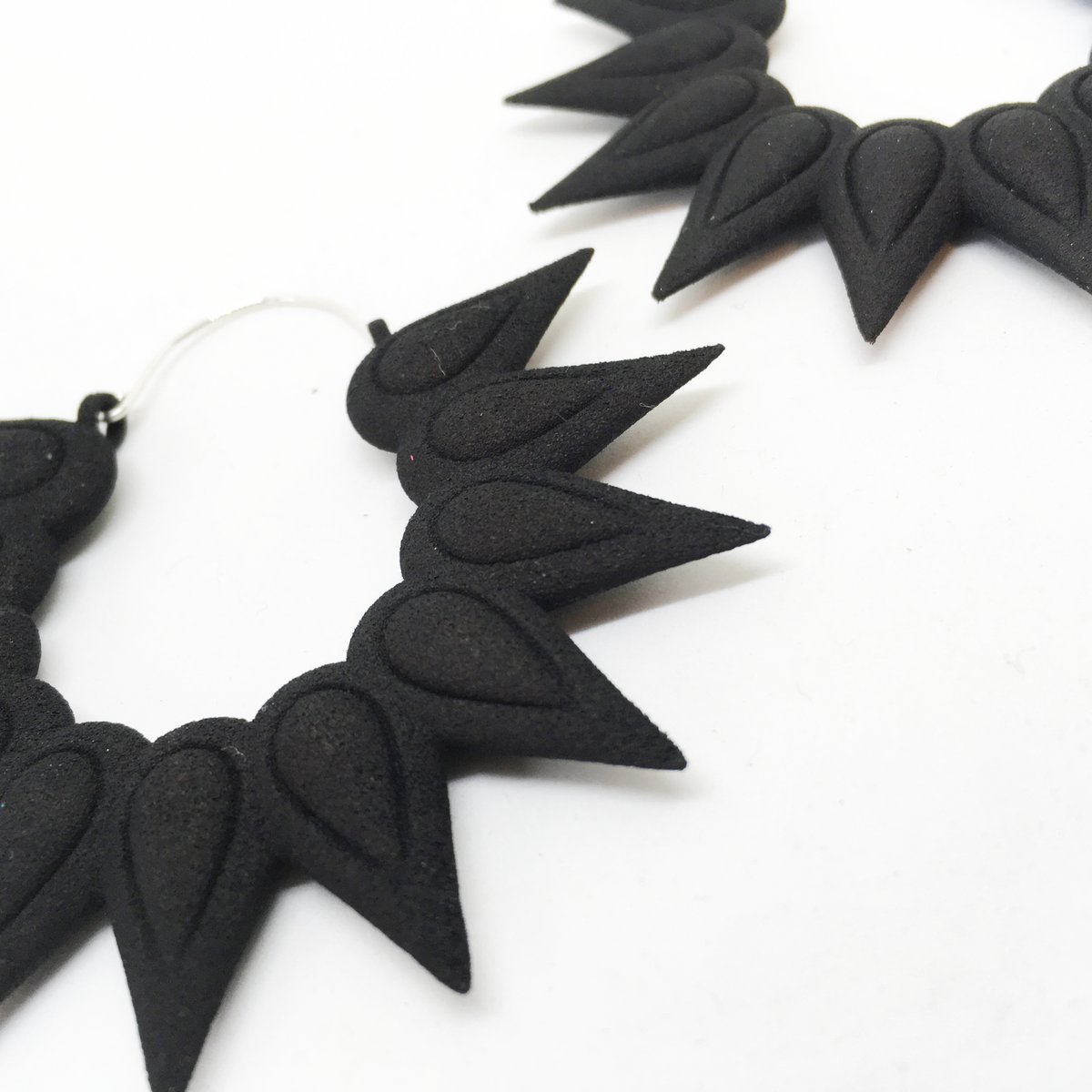Créoles XL Noir