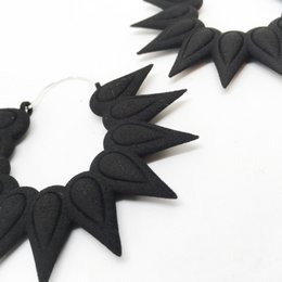 Créoles XL Noir