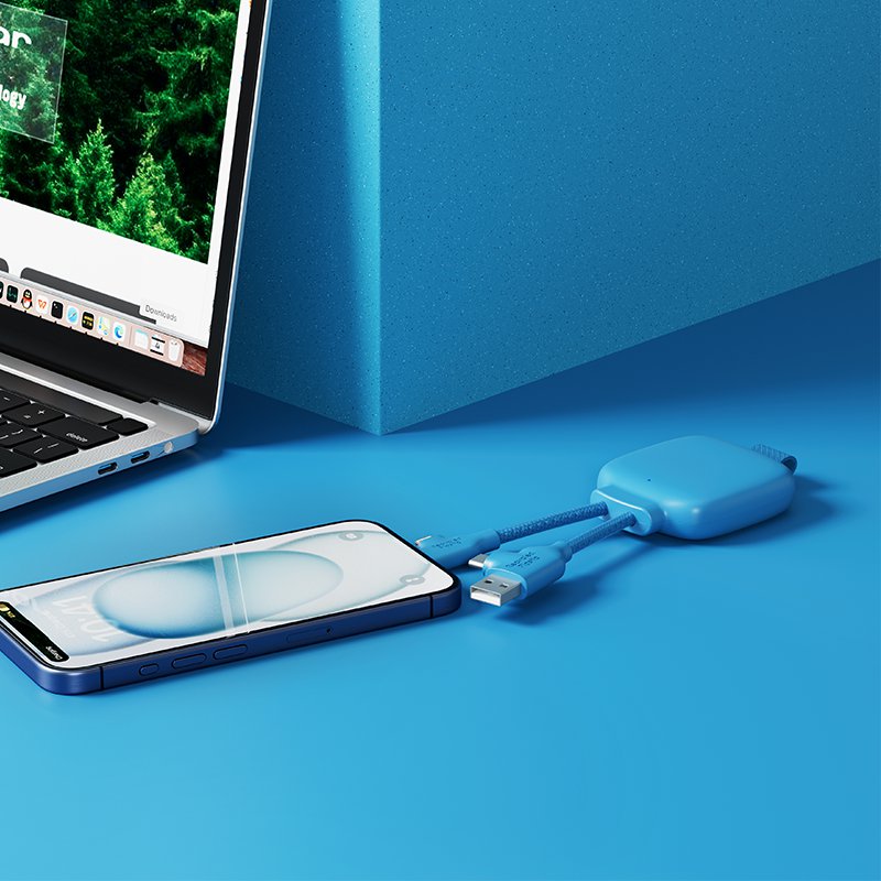 🔋 Gamma Lite gerecycled plastic - 3000 mAh oplader 🔋