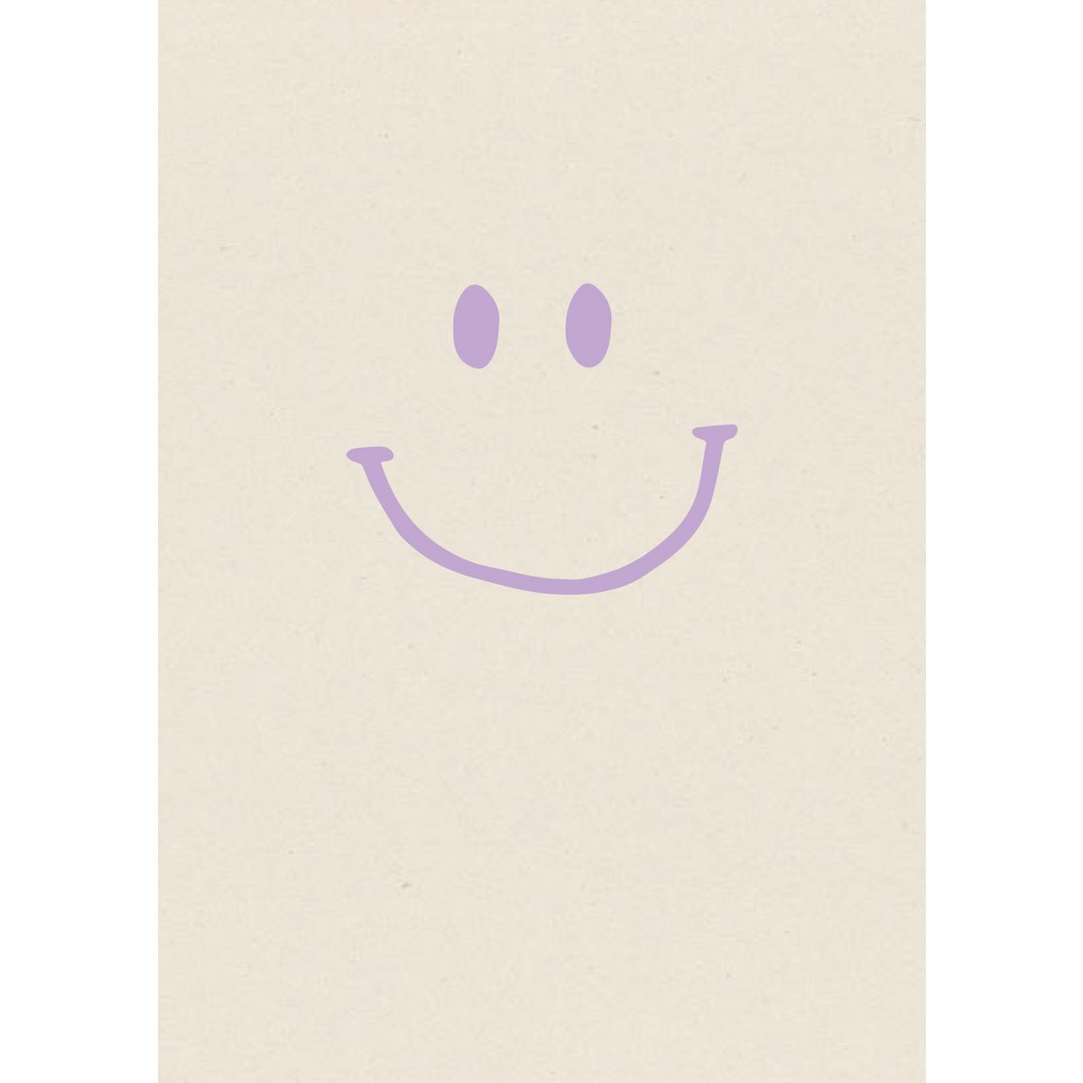 Smiley Lila omgekeerd