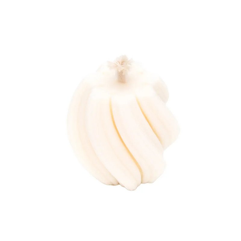 Unscented geometric vegetable decorative snowflake candle