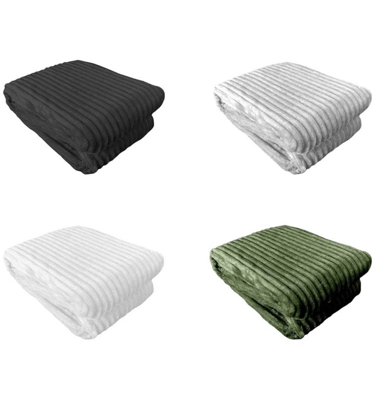 Koset tæppe i ledningsoptik »Boligloft 200x150 cm» Dagligt tæppe med antipillende effekt »Varmt sofa loft