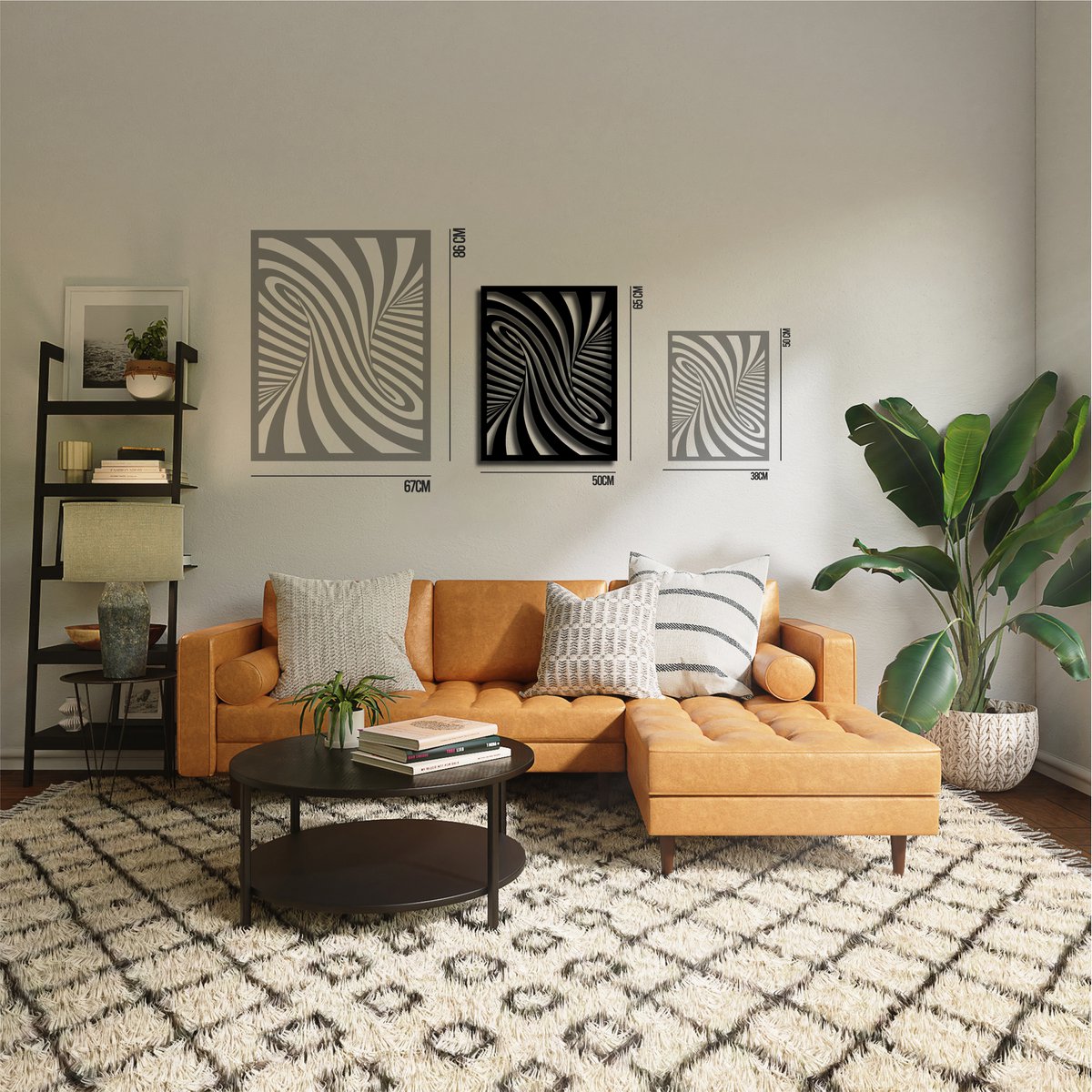 Déco Murale Métal Zèbre Par Jacques