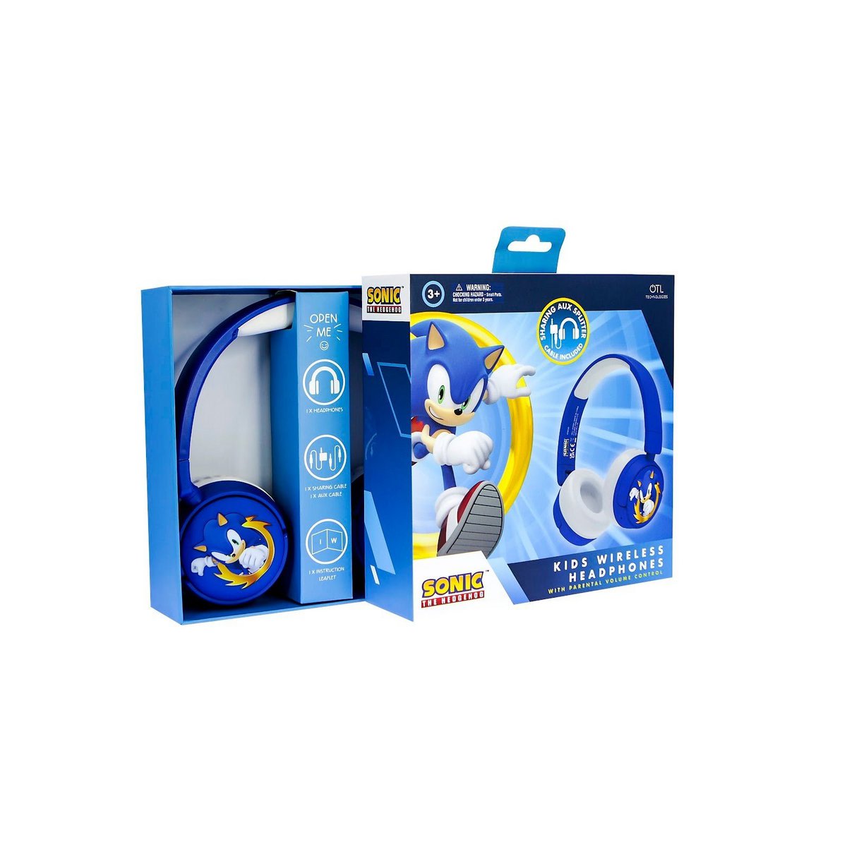 Sonic the Hedgehog - junior bluetooth koptelefoon