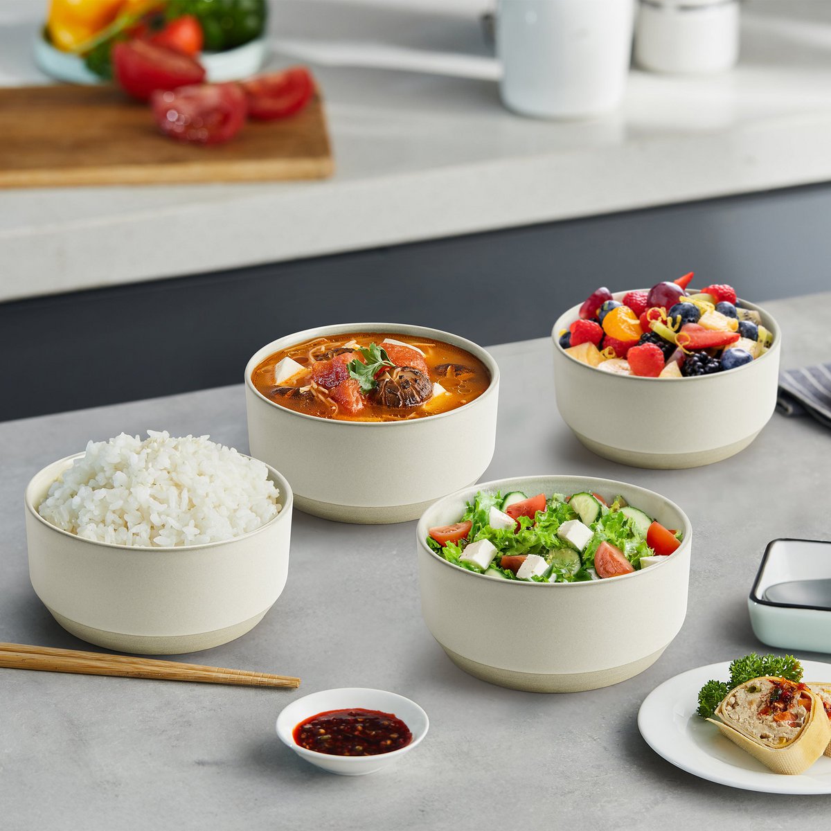 Bowl sierra 4er set 850 ml