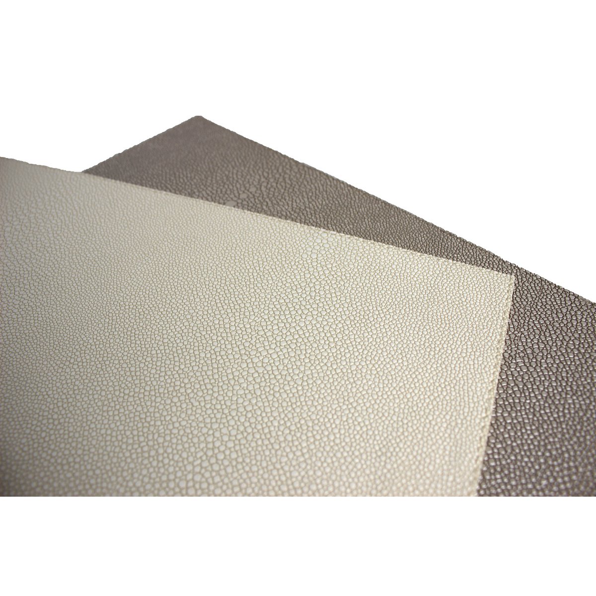 Wendbares Tischset 6er Set braun beige Rochen Optik 45x33 cm 