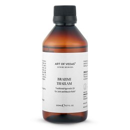 Brahmi Thailam | Herbal Scalp & Head Massage Oil For Mental Clarity & Hair Nouration
