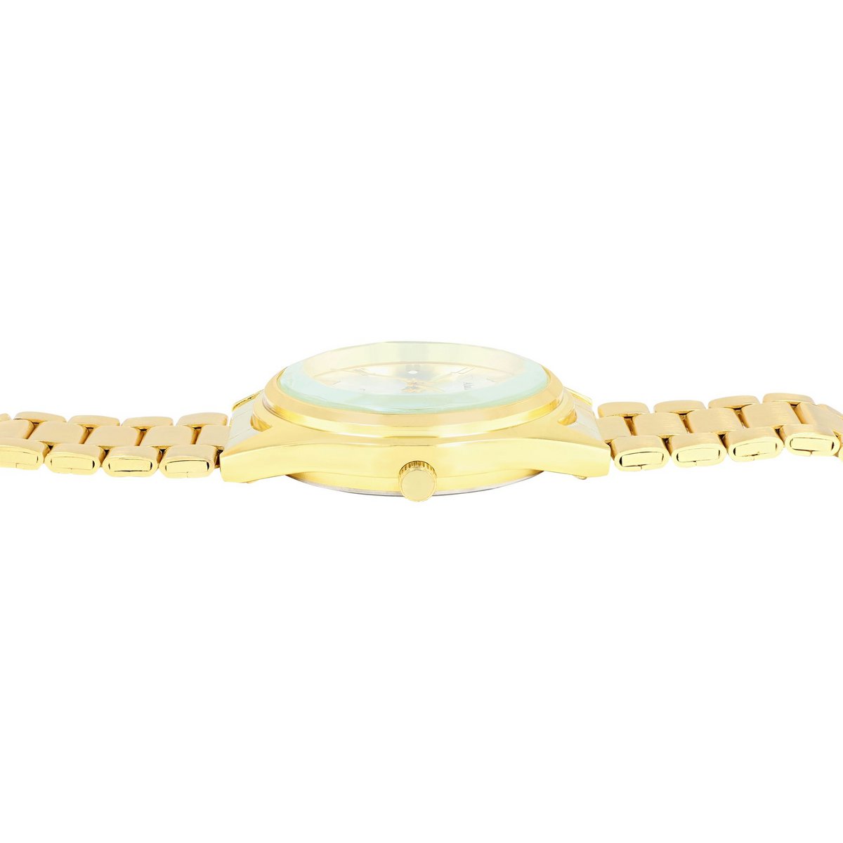 Alain Miller unisex watch with metal strap, Ø 36.5 mm, gold/silver