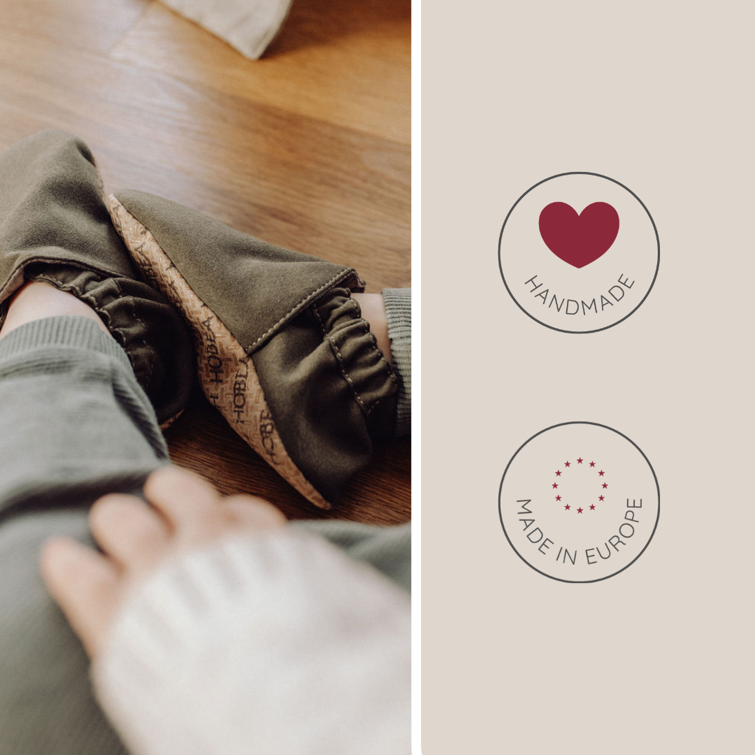 Buty dziecięce RecyStep szare ślimaki
