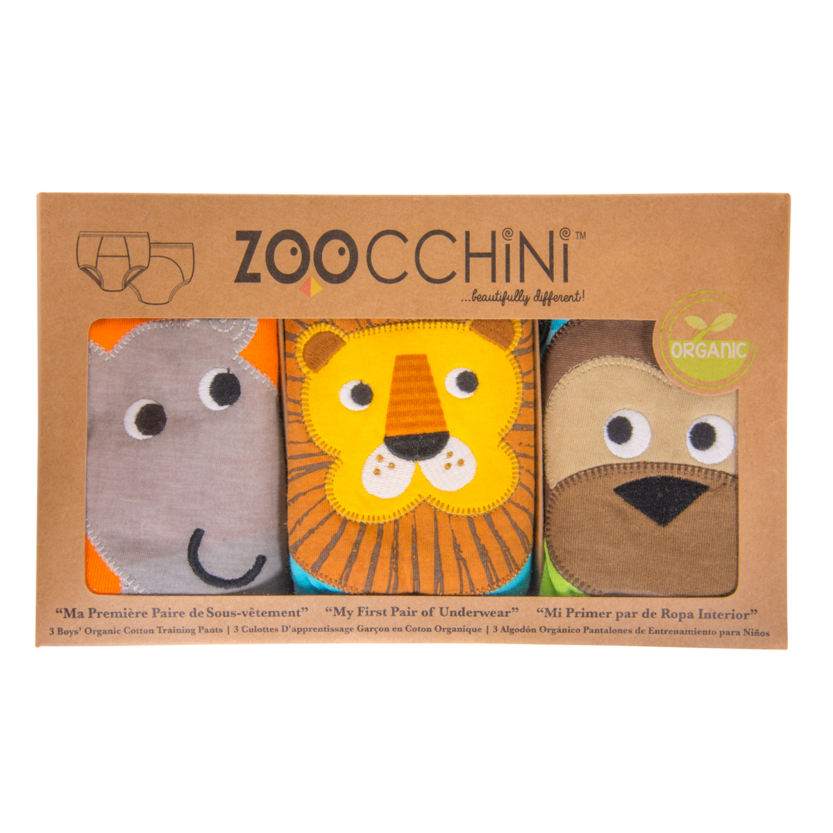 Zoocchini oefenbroekjes niño Safari 3-4 años