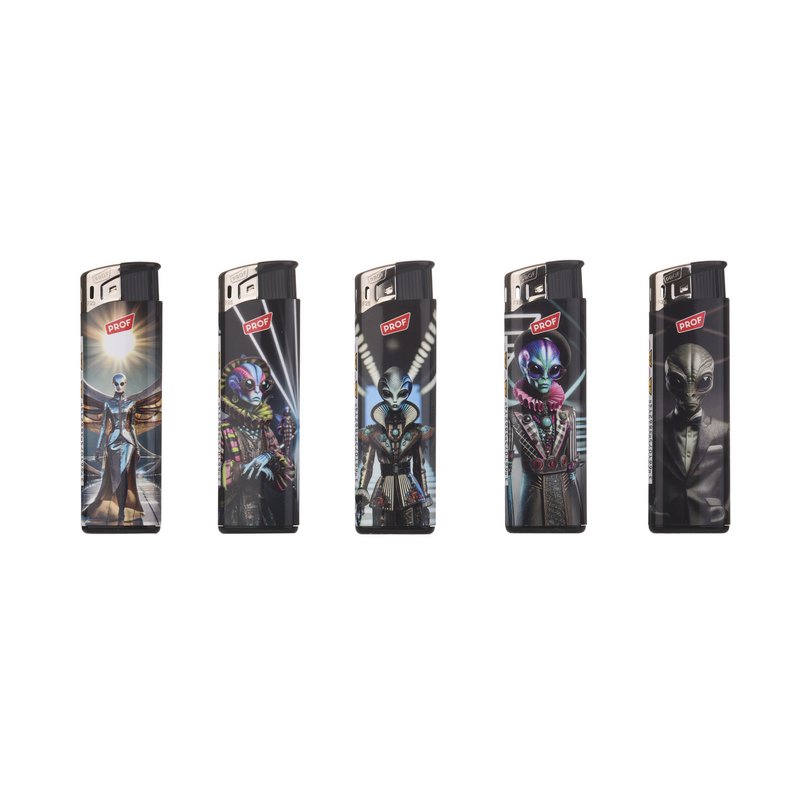 Briquet Électronique PROF Fix Flame Fashion Alien