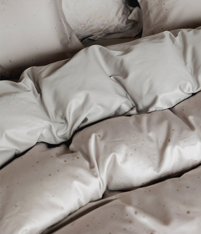 Set biancheria da letto in raso Cosmos Meteor