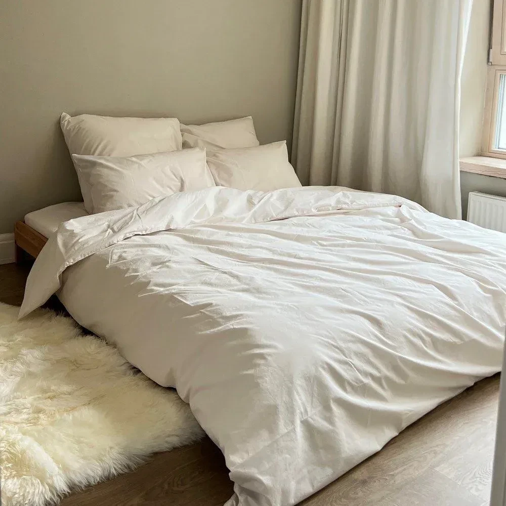 Almond Milk 400TC Percale 2 cajas de almohadas