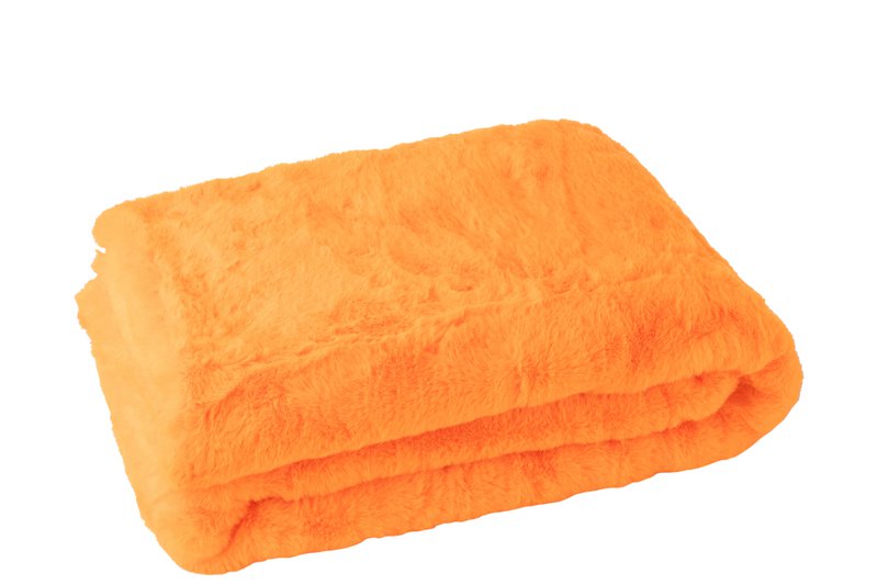 J-Line blanket Cutie - polyester - orange