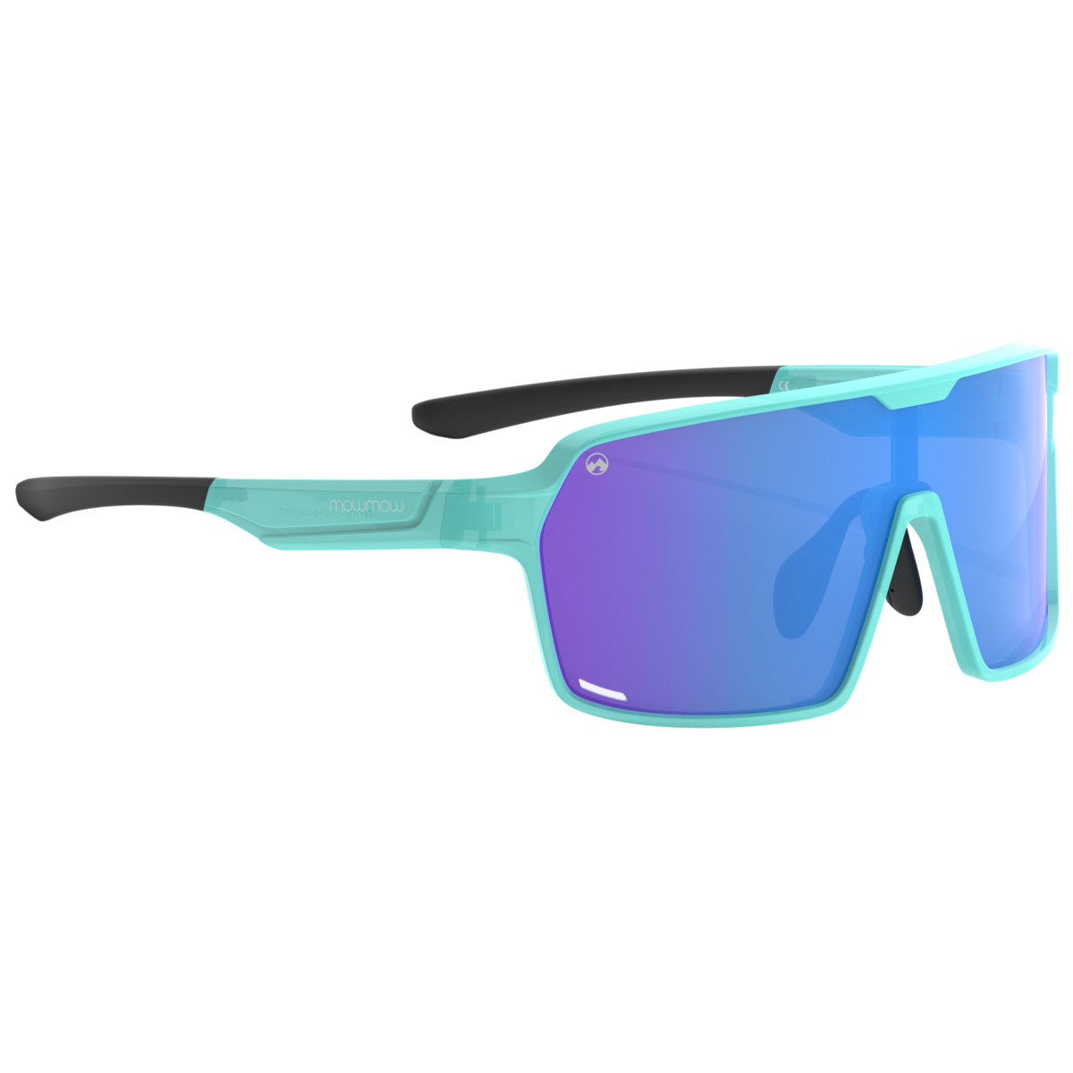 Titan - Cornice opaca trans orchidea | lente revo azzurra