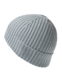 Beanie 100% Merino grå